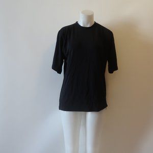 NWT Mens Tulliano Black Short Sleeve Shirt XL *